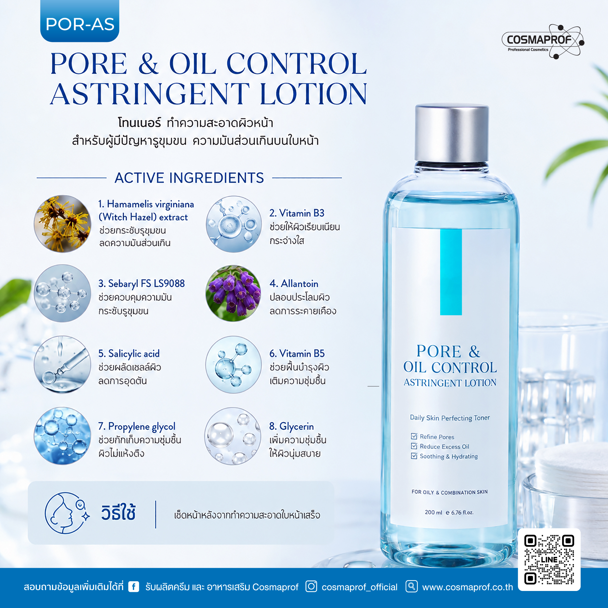 PORE7OIL CONTROL ASTRINGENT LOTION