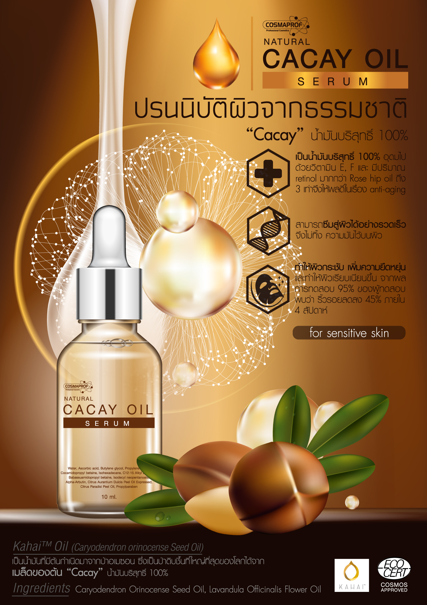 NATURAL CACAY OIL SERUM